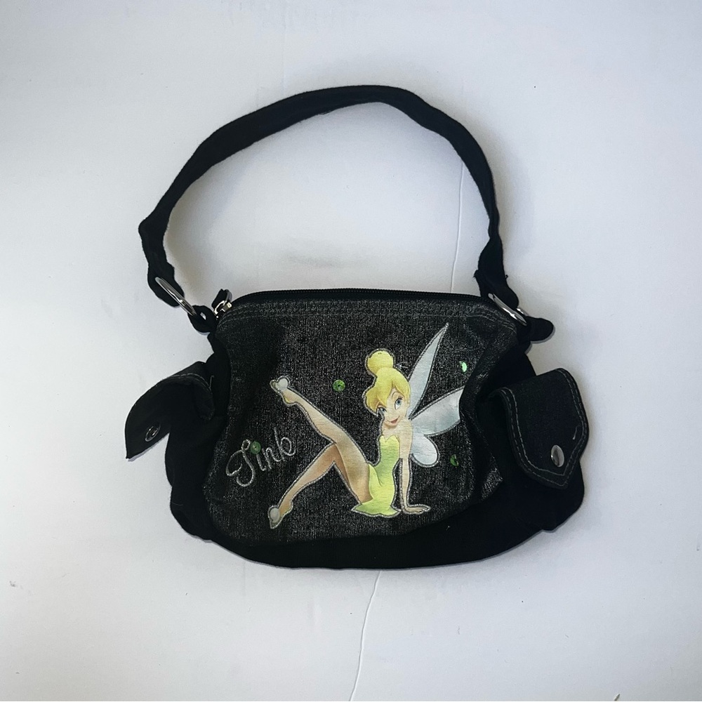 Tinker Bell Black Shoulder Bag